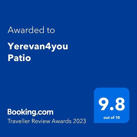 Yerevan4You Patio Exterior foto