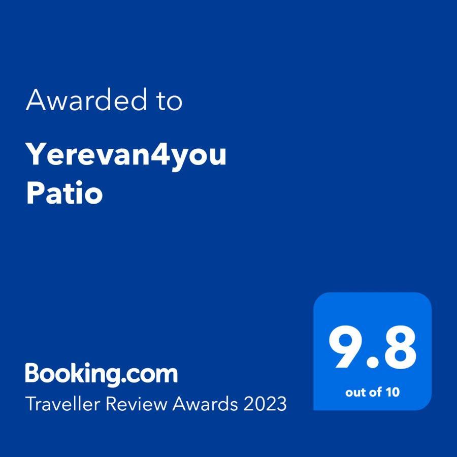 Yerevan4You Patio Exterior foto
